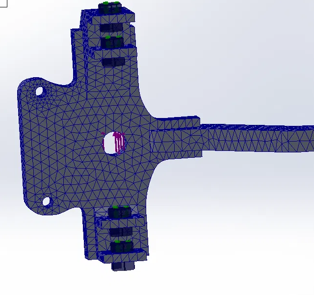 Refined mesh