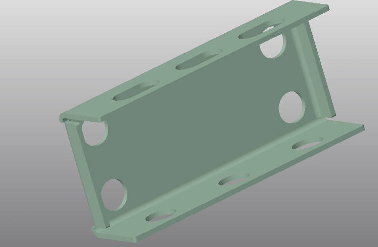Sheet metal fan bracket